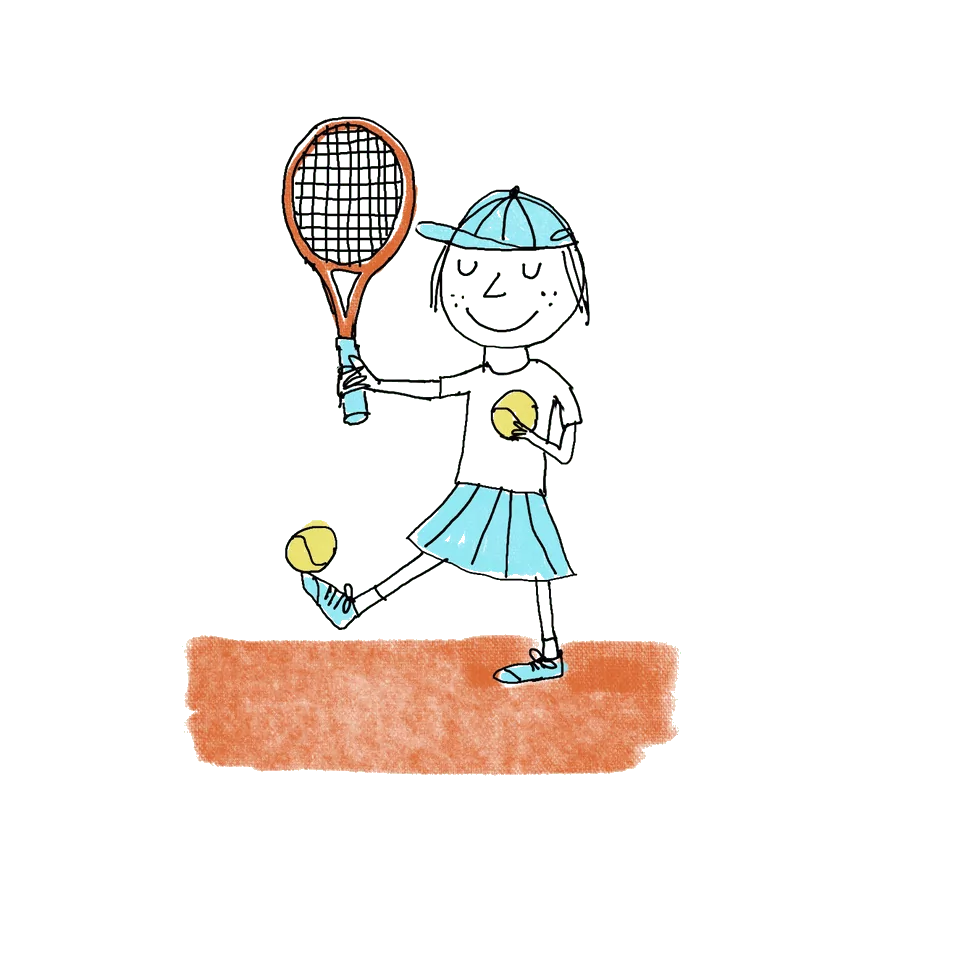 Tennis Mädchen